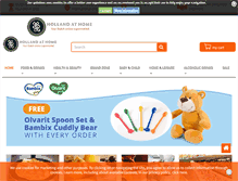 Tablet Screenshot of hollandathome.com